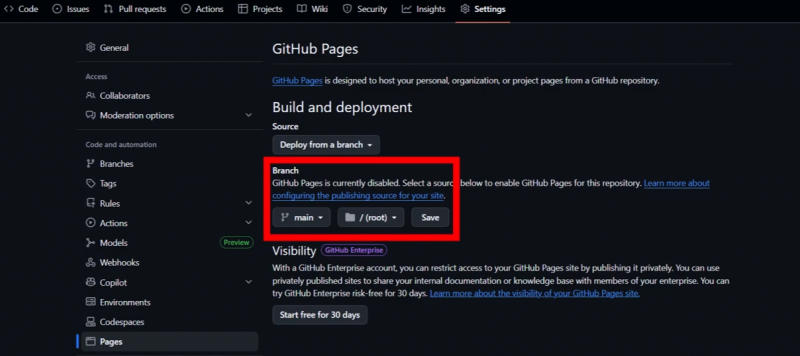 Github:Branch
